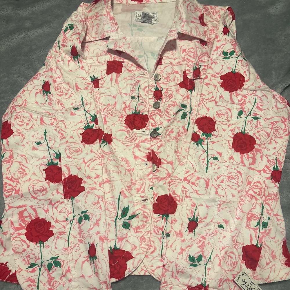 Live a little rose jacket